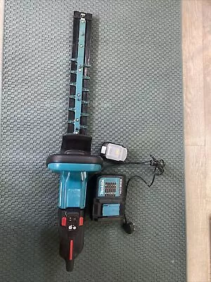 Makita DUH502Z 18V Cordless Hedge Trimmer 5ah Battery And Charger. • £270