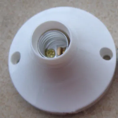 Small Edison Screw Socket SES E14 Batten Light Bulb Holder Lamp Surface Fixing • £2.06