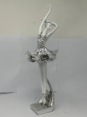 Graceful Ballerina Ballet Dancer Statue Art Decor Elegant Ornament For Home • £34.99