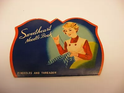 Vtg Sewing Notions - Needle Book - Sweetheart Japan #2 • $6.99
