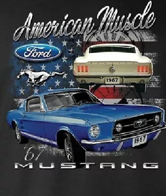 Mustang 1967 American Muscle Small To 6 X Large T Shirt Pick Size • $14.99