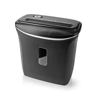 Strip Cross Cut Paper Shredder Home Office Electric A4 6 Sheet 12L Auto Reverse • £52.92