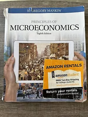 Principles Of Microeconomics - Paperback By Mankiw N. Gregory - Acceptable • $15.99