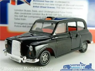 £14.99 • Buy Austin Fx4 Model London Taxi Car Black Cab 1:36 Scale Richmond K8