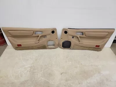 1996-1999 Mitsubishi 3000GT Both Interior Door Panels Beige Tan • $299.99