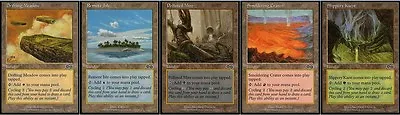 20 Card Cycling Land - Urza's Saga - NM/SP - 4x Of Each - Sets - Magic MTG FTG • $9.99