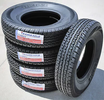 5 Tires Transeagle ST Radial II Steel Belted ST 225/75R15 Load E 10 Ply Trailer • $389.93