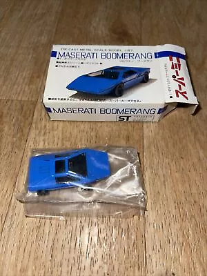 Maserati Boomerang Masudaya Metal Model Kit 1:87 TM Modern Toys Vintage Japan • $7.90