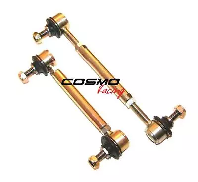 Adjustable Sway Bar Link Front Pair BMW E24/E28/E30/E31/E32/E34/E36/E39 15-23cm • $124.74