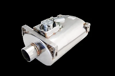 $311.85 • Buy Varex Oval Muffler 8x 5x15 2.5' Inlet Pipe Side Short Flanged No Tip