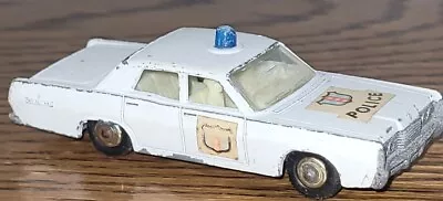 Vintage Matchbox Lesney No.55/73 Mercury Police Car Sedan • $12.50