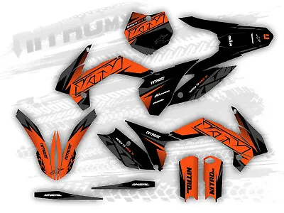 NitroMX Graphics Kit For KTM SX 85 SX85 2013 2014 2015 2016 2017 Decals Stickers • $241.89