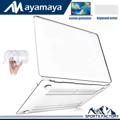 F 2020 MacBook Air 13  M1 A2179 A2337 Clear Case Shell & Keyboard LCD Protector  • $13.99