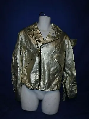 $499.99 • Buy Adidas JEREMY SCOTT GOLD WINGS Jacket X29880 Mens SZ Large Brand New RARE