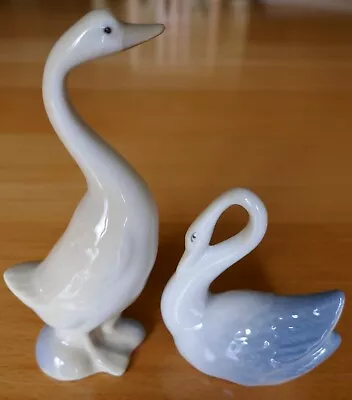 Porcelanos Miquel Requena Goose And Swan - Valencia Spain • £15