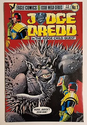 Judge Dredd: The Judge Child Quest #1 (1984 Eagle Comics) VG+ Brian Bolland • $2.02