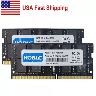 US 32GB 2X16GB DDR4-2666MHZ SO-DIMM Memory For IMac  Core I5  27Inch 5K Mid-2017 • $60.99