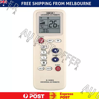 $7.19 • Buy Linsong Universal AC Air Conditioner Remote Control AC Multibrand 1000 In 1 AU