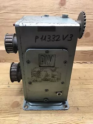 PIV Variator Gearbox P11332V3 No Nameplate  • $600