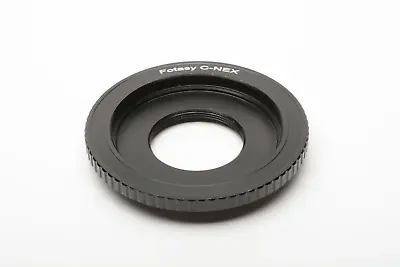 Fotasy C-NEX Mount Adapter (Movie C-mount To Sony NEX Body) • $9.95