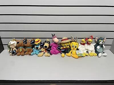 Lot Of 11 Warner Bros. Looney Tunes Plush Bean Bag  1997 Play-by-Play • $58.65