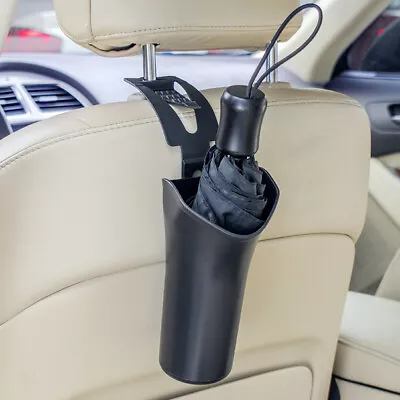 Universal Car Seat Back Umbrella Holder Bucket Storage Organizer Auto Accessory • $11.28