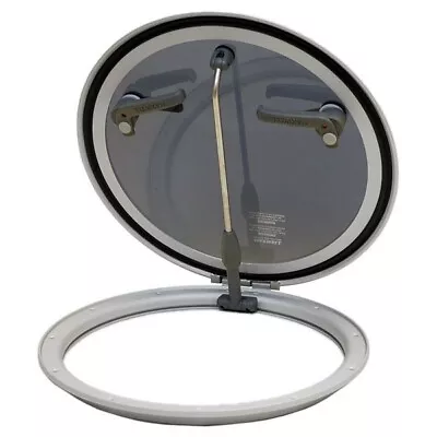 Maxwell Whs18S Round 16.5In Smoke Boat Slimline Hatch • $278.08