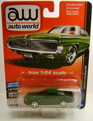 1985 '85 Ford Mustang Green Svo 1:64 Scale Aw Auto World Diecast 2017 Rare Read • $39.95