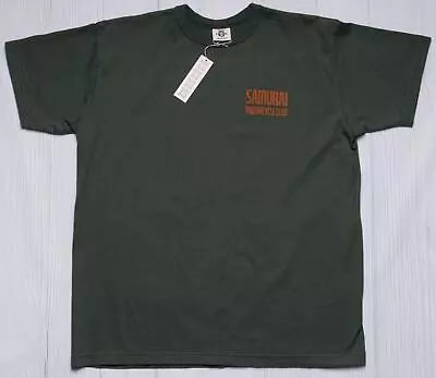 Samurai $105 NWT Green Short Sleeve Motorcycle Club T-Shirt MCT22-101-OVS XL • $82.61