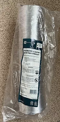 GE Flexible Dryer Duct Metal Clothes Duct Silver - 4  Diameter - 6' - WX08X10086 • $3.70