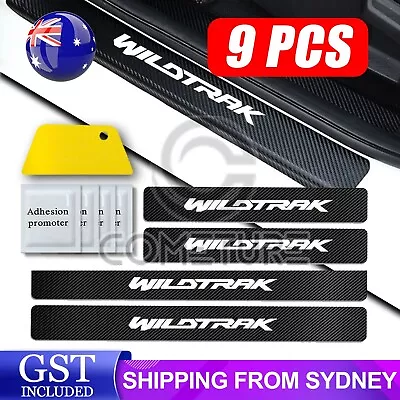 4X For Ford Ranger Wildtrak Car Door Sill Scuff Anti Scratch Sticker Protector • $12.95