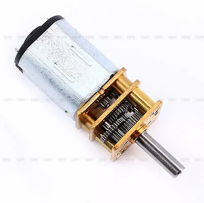 DC 3V/6V/12V 50-2000RPM Mini Full Metal  Gear Motor Speed Reduction Motor • $8.16