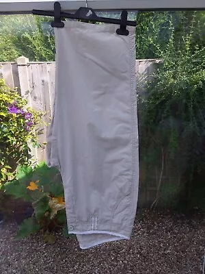 £2.25 • Buy PETER STORM Size 16 Nearly New Cotton Beige/White Trim 3/4 Length Trousers