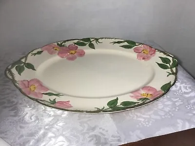 Vintage Franciscan Desert Rose Serving Platter Plate Dish Made In USA 14  • $19.99