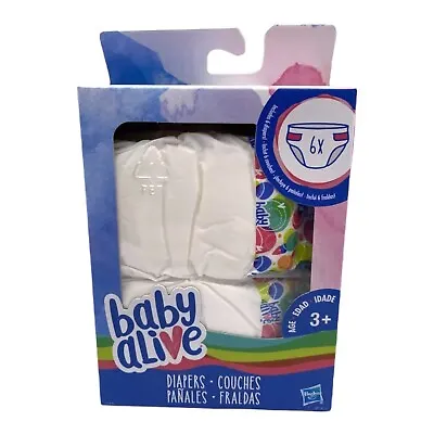 Baby Alive Refill Diapers 6 Pack Doll Girl Gift Pretend Play • $20.43