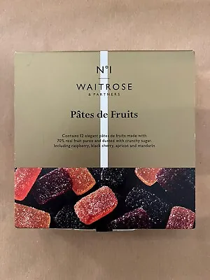 Waitrose No.1 Pates De Fruits Jellies Sweets 120g • £9.99