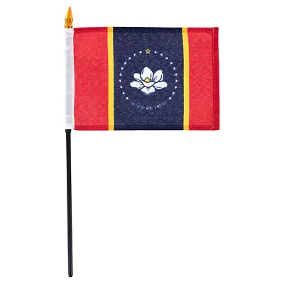 Mississippi Flag 4 X 6 Inch • $1.99