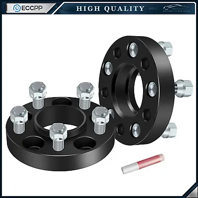 2 Pcs 1  25mm 5x4.5 Hub Centric Wheel Spacers 14x1.5 For 2015-2023 Ford Mustang • $40.95