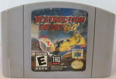 N64 Destruction Derby 64 1999 Authentic - Tested & Working! • $20.71