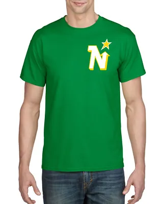 Minnesota North Stars Nhl Defunct Team Throwback Logo T-shirt New • $15.99