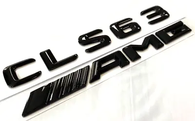 #1 Black Cls63+amg Fit Mercedes Cls63 Rear Trunk Emblem Badge Nameplate • $22.99
