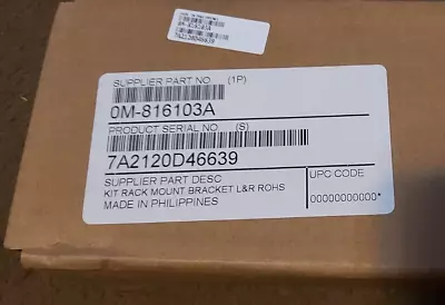 Apc Om-816103a Kit Rack Mount Brackets L&r Rohs New In Box. • £28