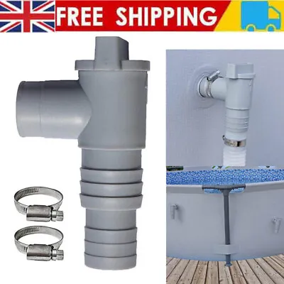 £6.88 • Buy FOR 32mm Hose Connector Adapter Swimming Pool Filter Pump Pipe Joint Stop Valves