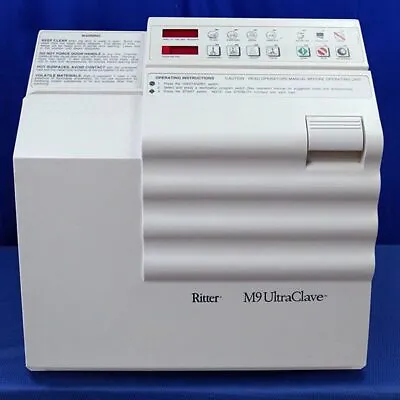 Midmark Ritter M9 Ultraclave Sterilizer ( Old Style ) • $4020.39