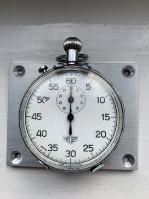£145 • Buy Vintage Heuer Rattrapante Mechanical Stopwatch Dashboard Rally Dash Timer