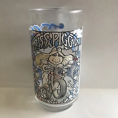 Vintage Miss Piggy The Great Muppet Caper McDonalds Collector's Glass 1981 • $9.99