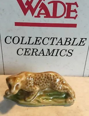 Wade Whimsies (1985/96 Set #2) USA Red Rose Tea - Animals - Honey Leopard • $6.66