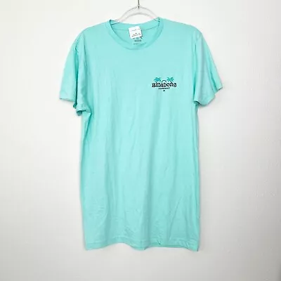 Billabong Mens Medium Aqua Short Sleeve Graphic Tee • $17.99