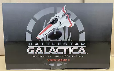 Eaglemoss Battlestar Galactica Official Ships Collection Viper Mark II Hot Dog • $139.01