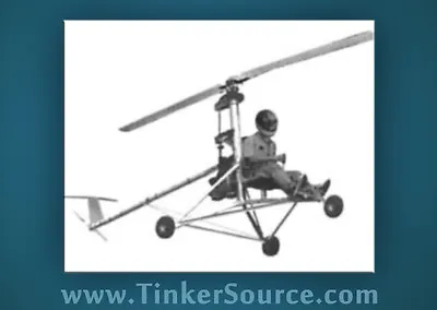 $20.99 • Buy MINI-1 Ultralight Helicopter Plans CD Heli Aircraft Blueprints